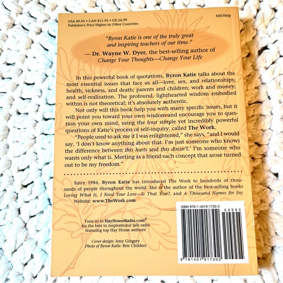 Byron Katie~Question Your Thinking, Change the World: Quotations - Picture 3 of 3